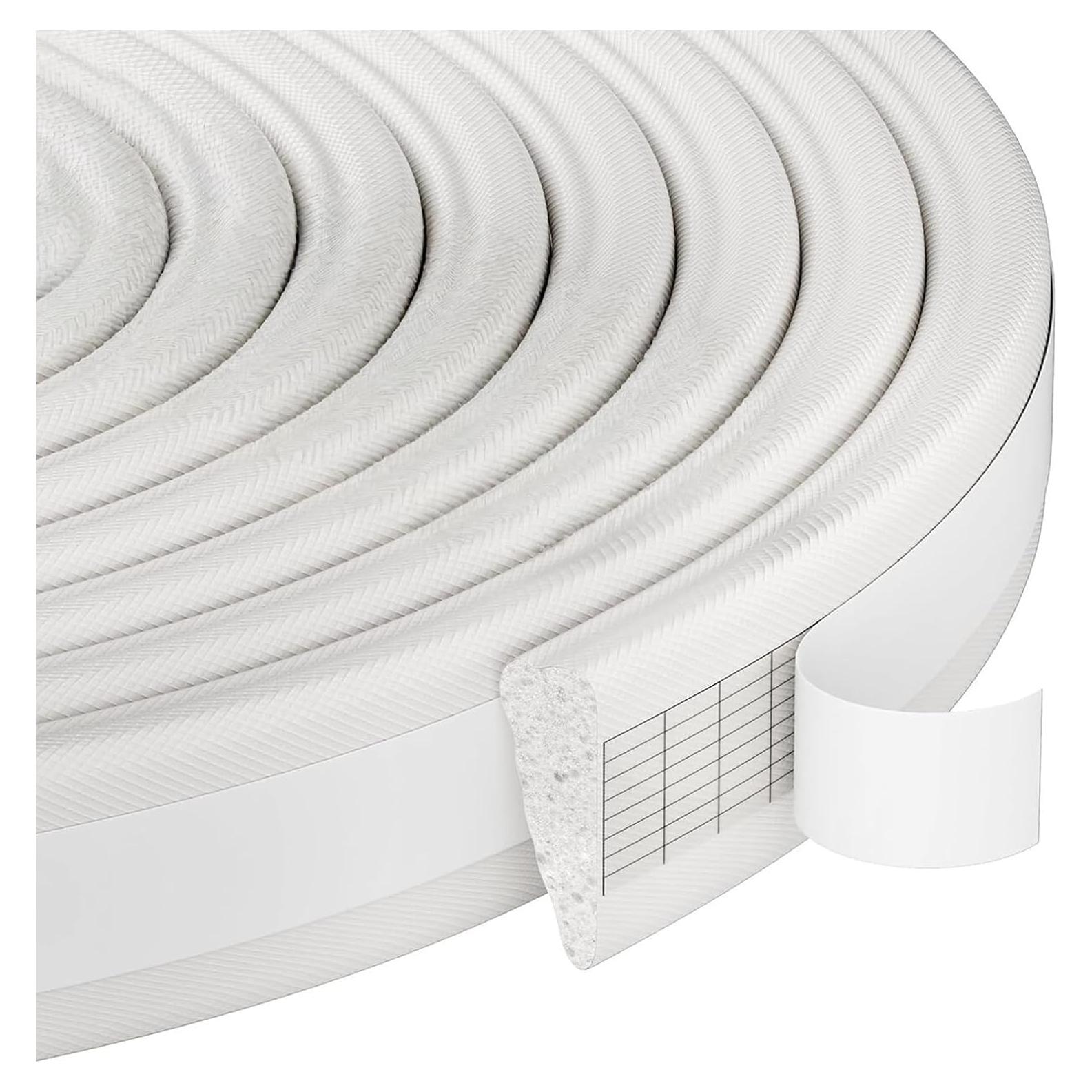 Tira de Aislamiento Jywtleey 9.8 Pies Blanco para Ventanas y Puertas