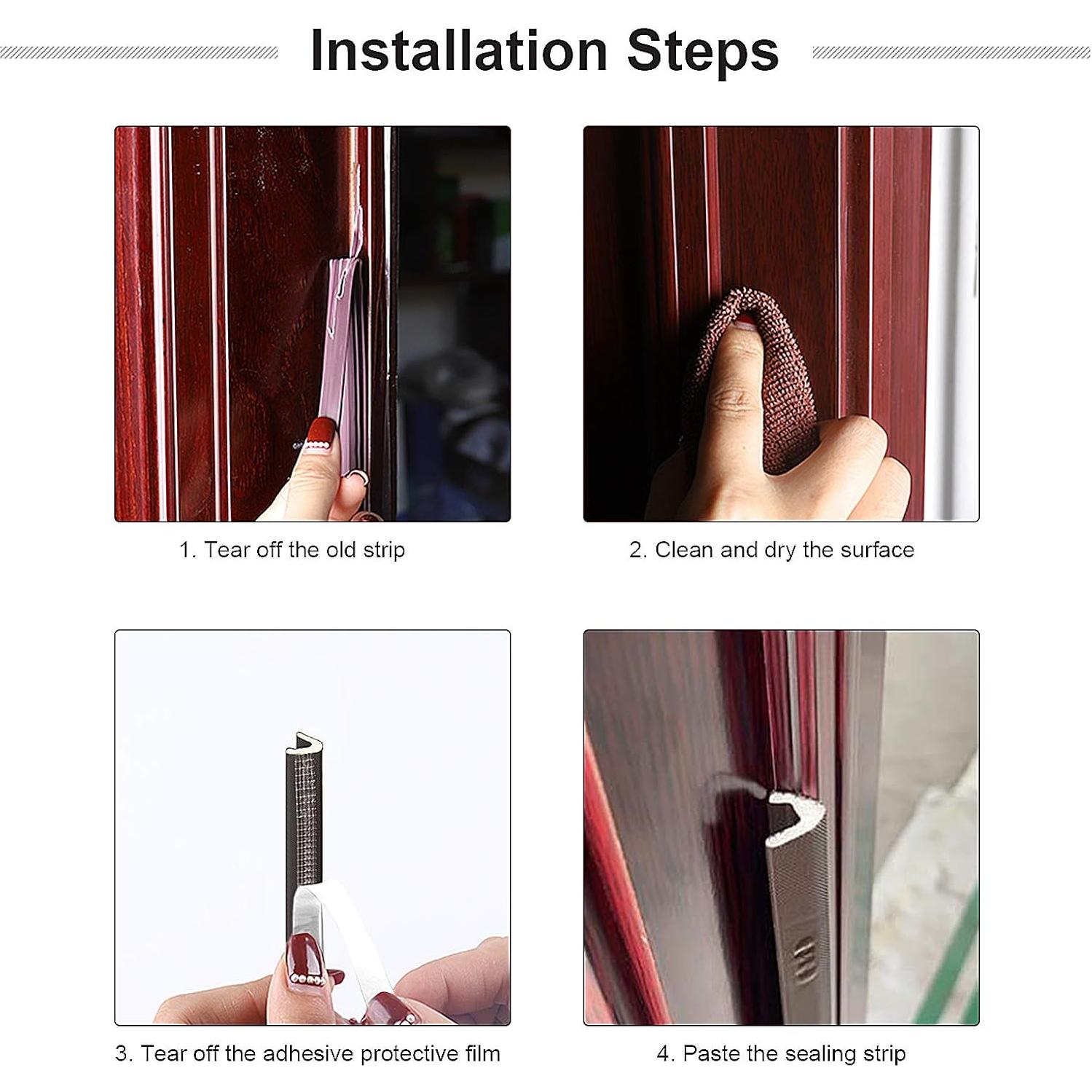 Cinta Adhesiva Selladora SZZSAF 7.92m Espuma PU Aislante Blanco