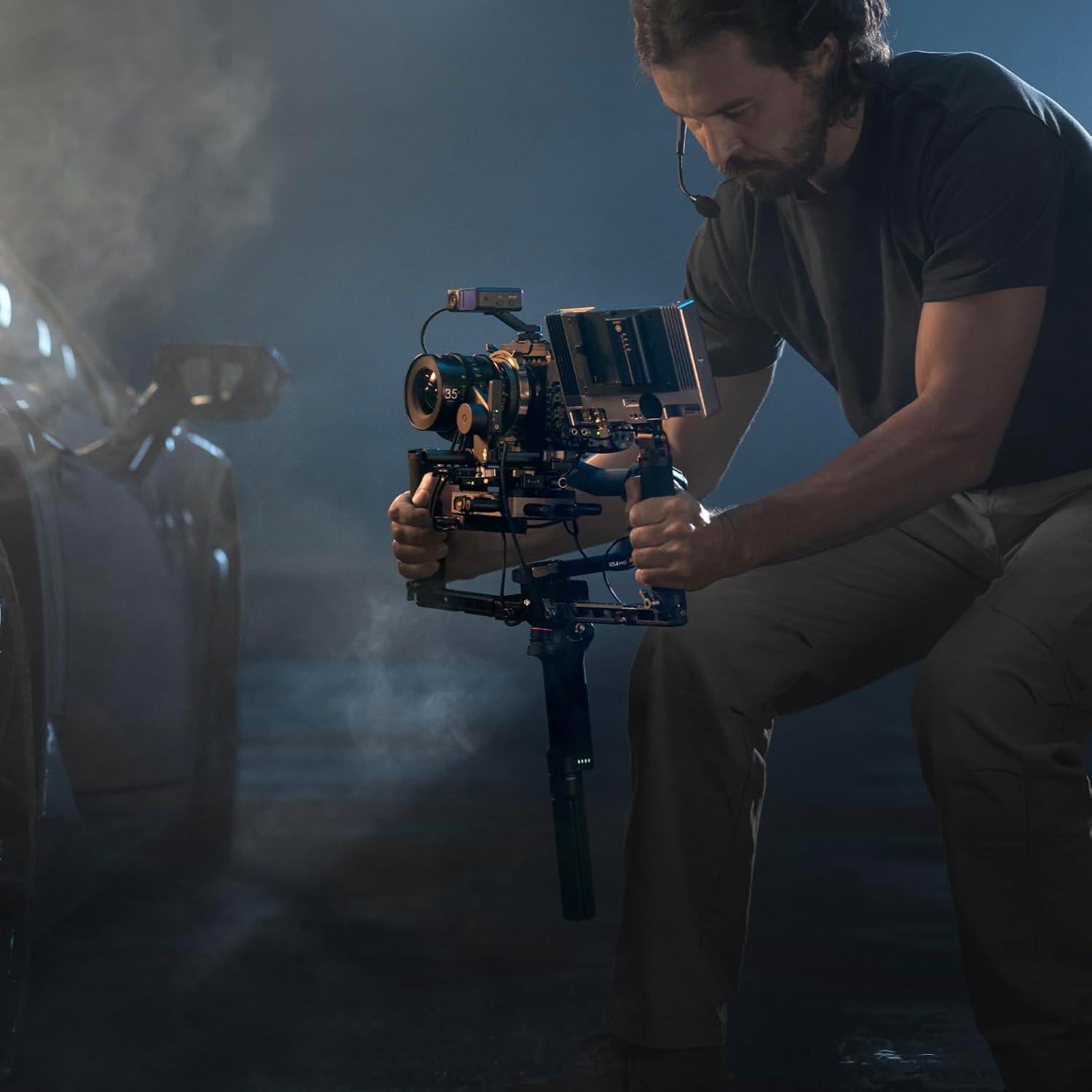 Estabilizador DJI RS 4 Pro Combo para Cámaras DSLR y Cine