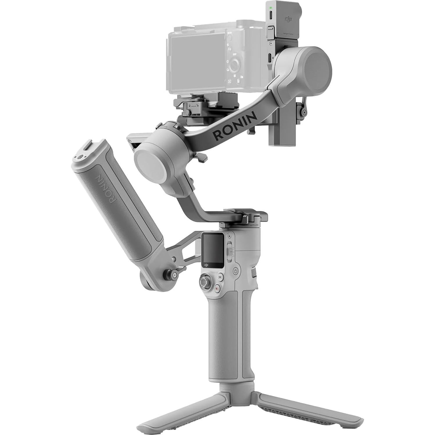 Estabilizador Gimbal DJI RS 4 Mini 3 Ejes + Micrófono Inalámbrico