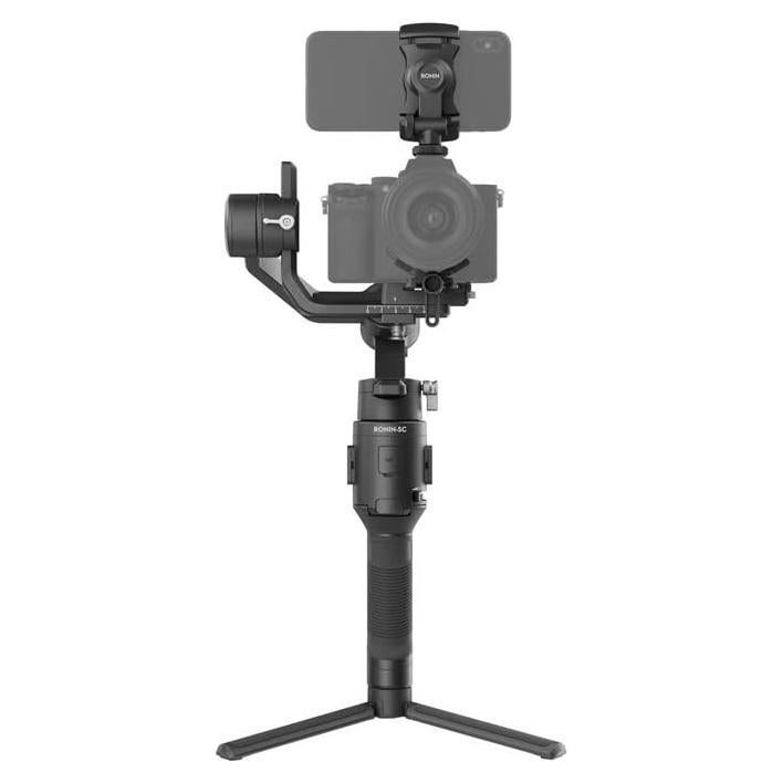 Ronin-SC Pro Combo - Camera Stabilizer 3-Axis Gimbal Handheld for Mirrorless Cameras up to 4.4 lbs / 2kg Payload for Sony Panasonic Lumix Nikon Canon with Focus Wheel, Black