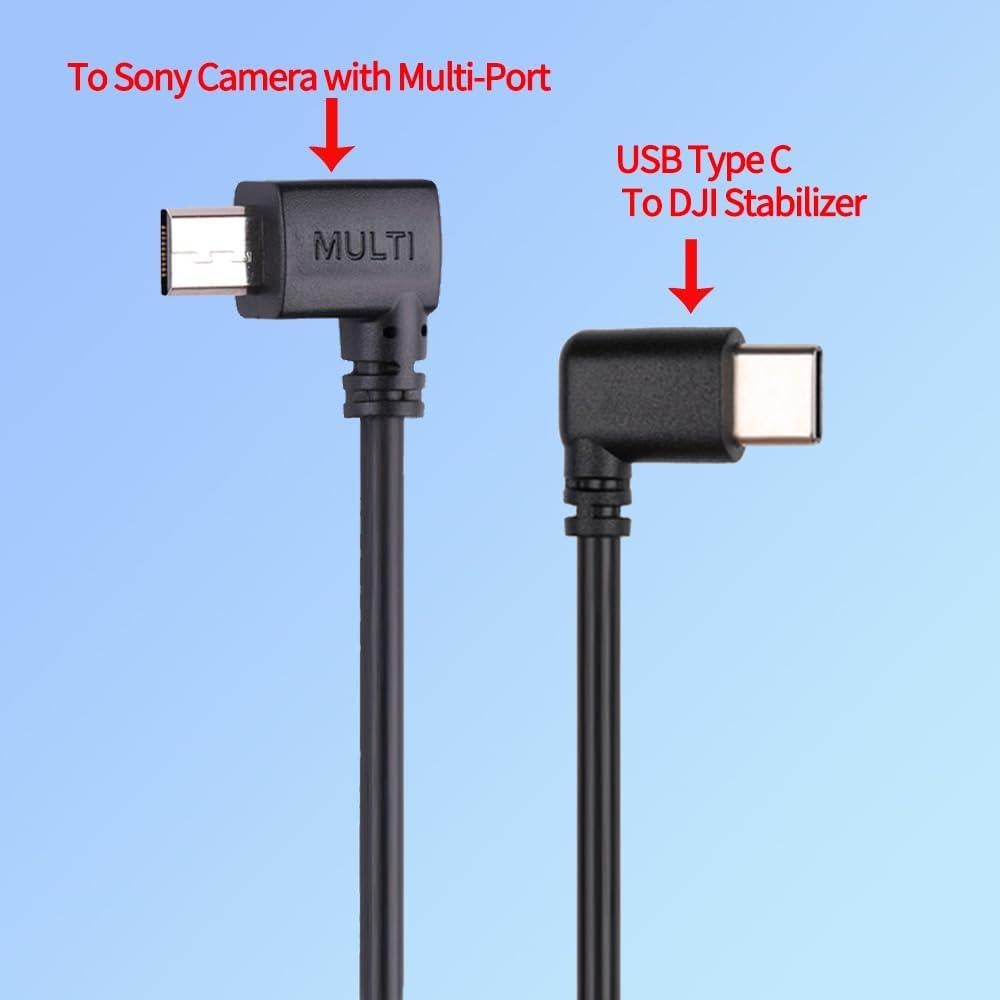 Cable de Control Multi-Cámara USB-C Earlife para DJI y Sony