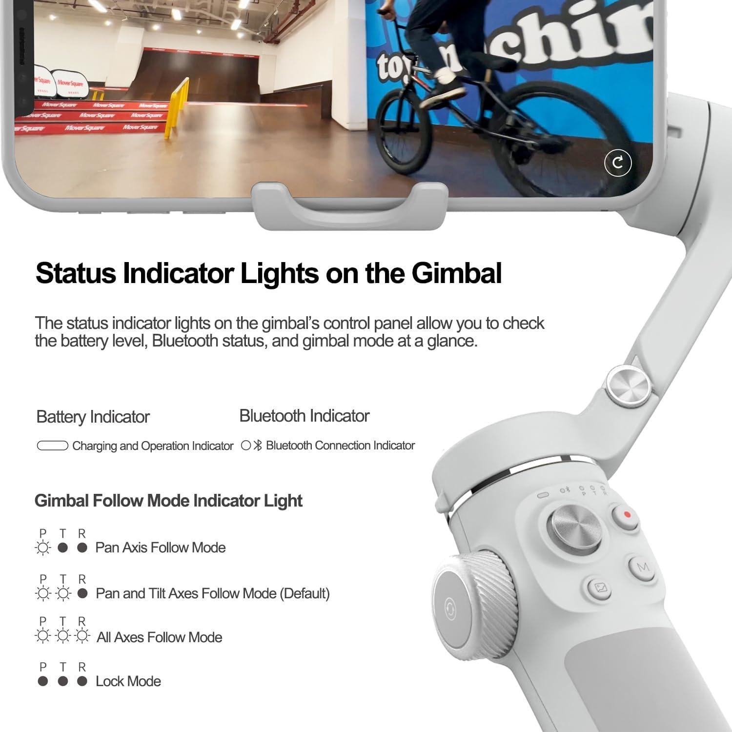 Estabilizador de Cardán FeiyuTech VB 4SE para Smartphone 260g