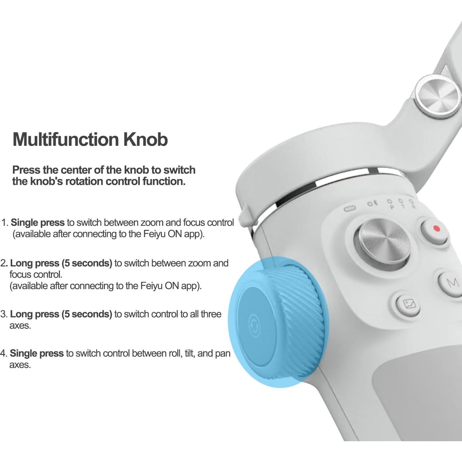 Estabilizador de Cardán FeiyuTech VB 4SE para Smartphone 260g