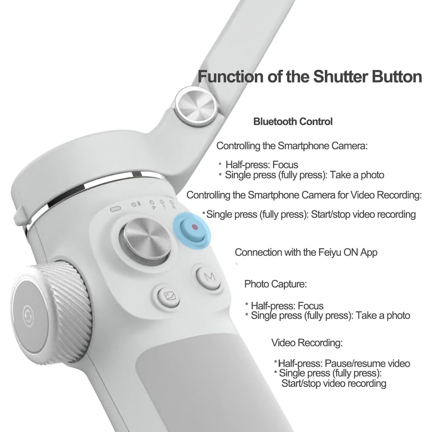 Estabilizador de Cardán FeiyuTech VB 4SE para Smartphone 260g