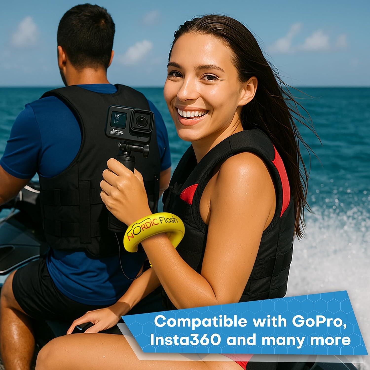 Correa Flotante Impermeable para GoPro y Cámaras de Acción