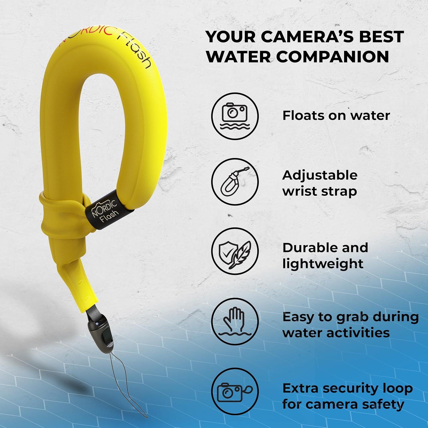 Correa Flotante Impermeable para GoPro y Cámaras de Acción