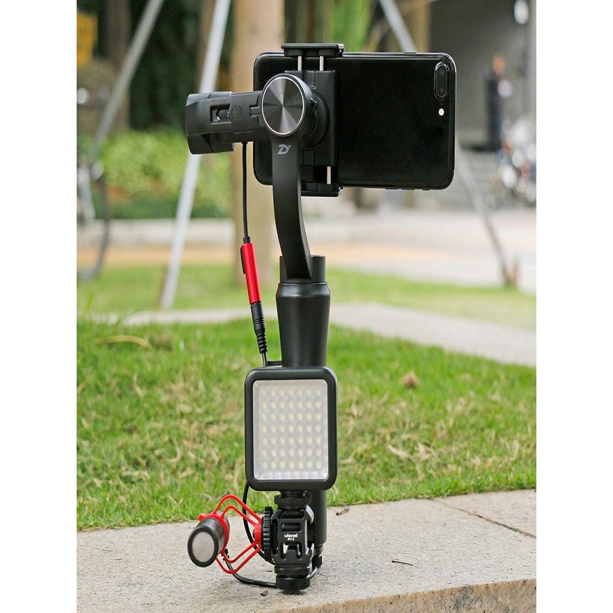 Adaptador Triple de Zapata Fría Ulanzi PT-3 para Gimbal