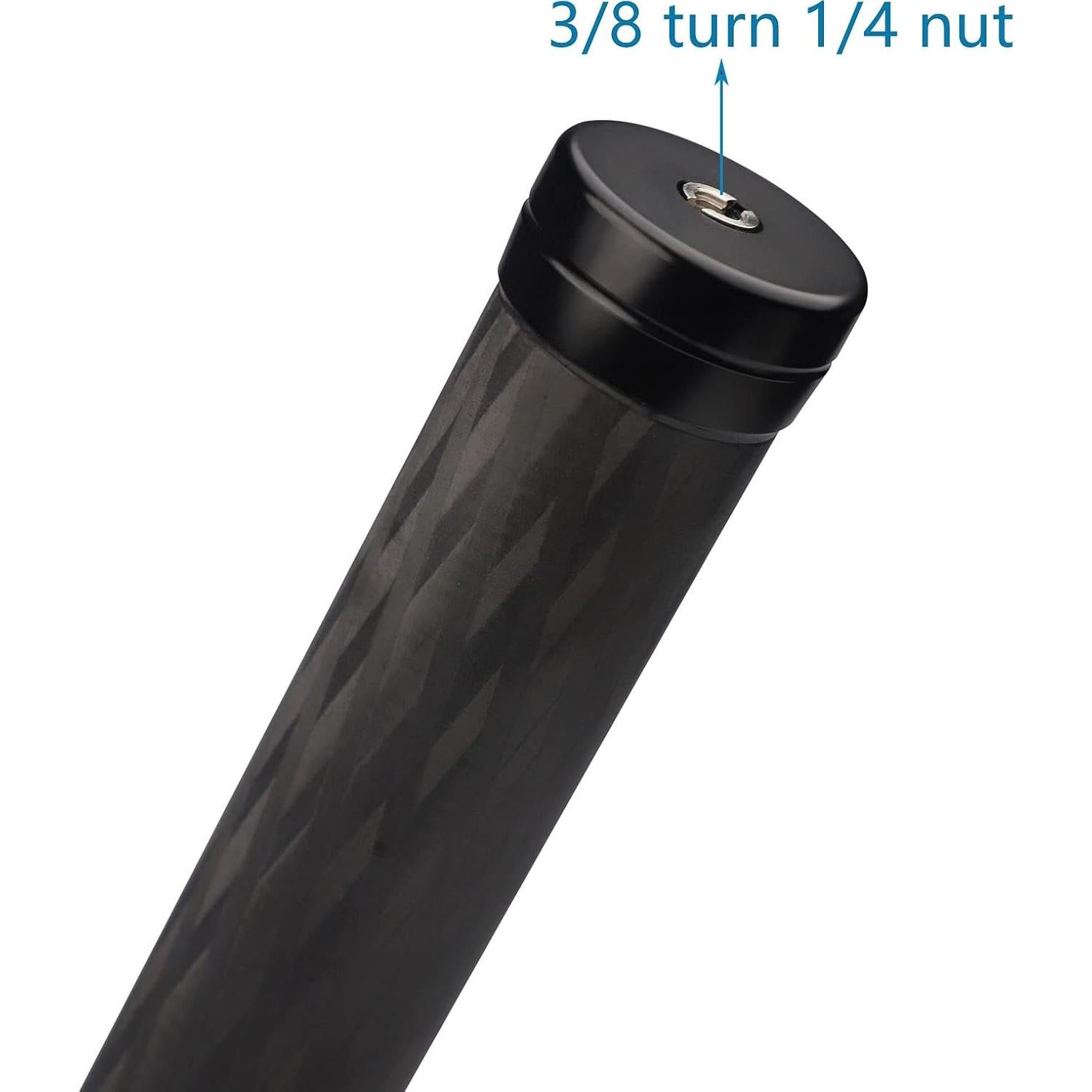 Extensión de Barra de Fibra de Carbono Leftfoto F-360B 360mm