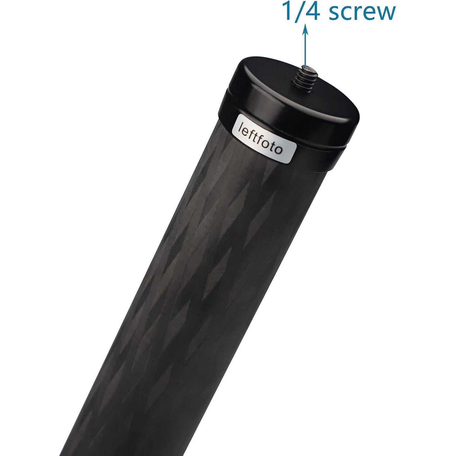 Extensión de Barra de Fibra de Carbono Leftfoto F-360B 360mm