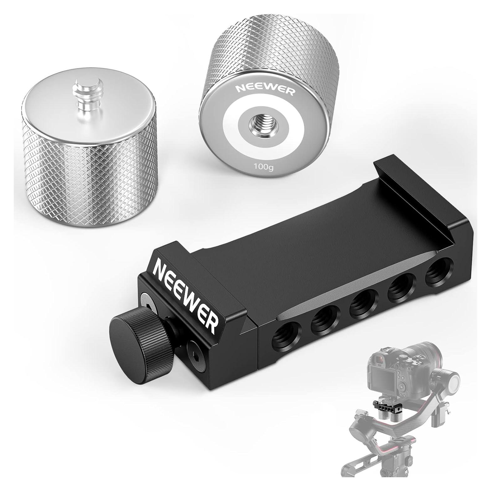 Kit de Contrapesos y Abrazadera NEEWER para Gimbal DJI y ZHIYUN