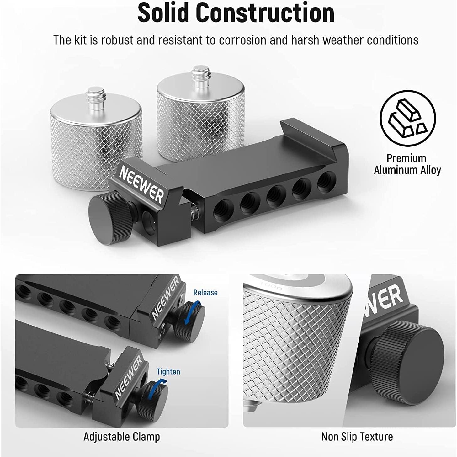 Kit de Contrapesos y Abrazadera NEEWER para Gimbal DJI y ZHIYUN