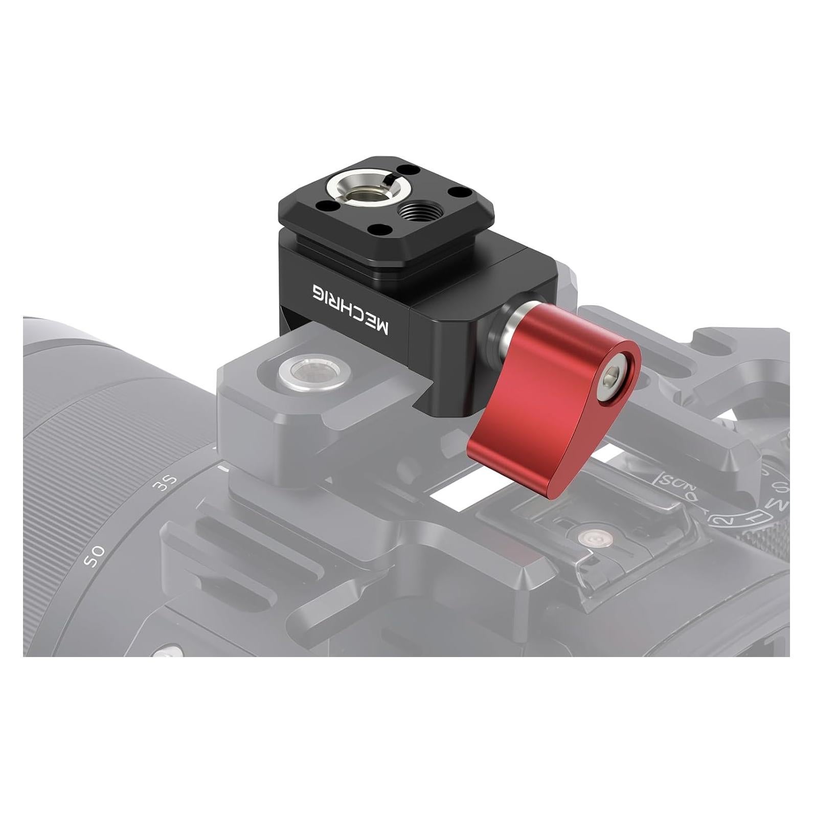 Abrazadera NATO Mechrig 62044 con tornillos 1/4 y 3/8