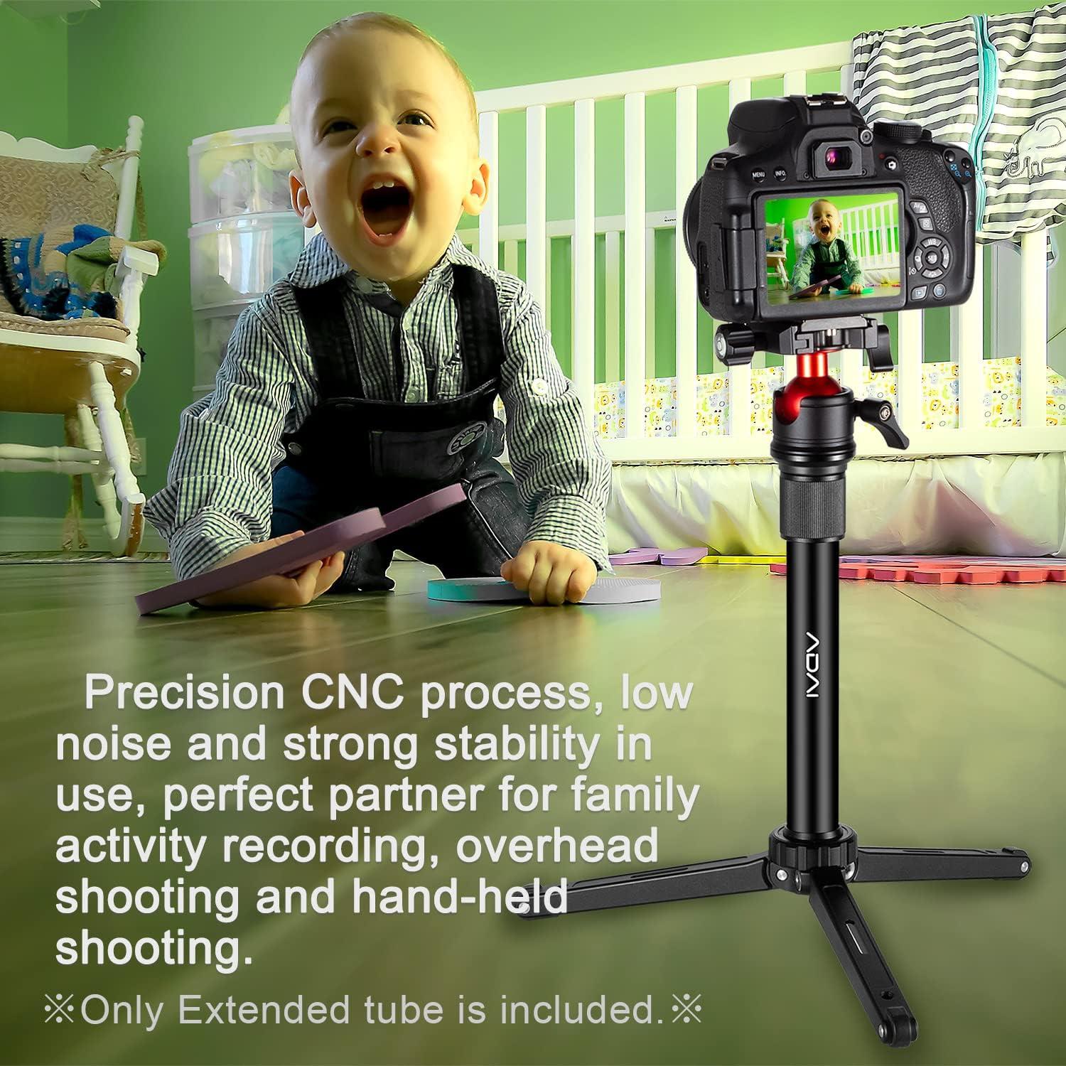 Barra de Extensión de Aluminio ADAI Gimbal 31 cm para Estabilizadores