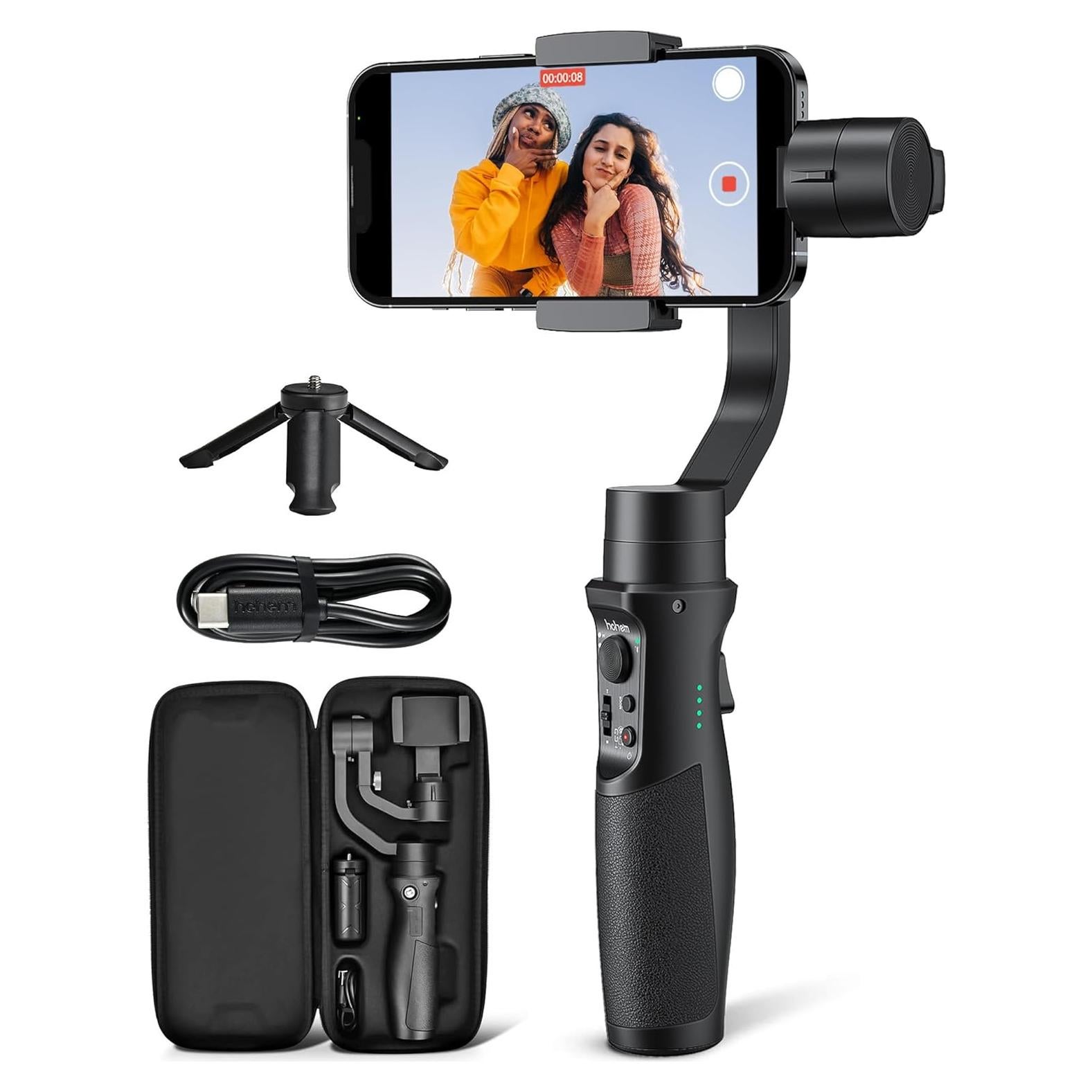 Estabilizador Gimbal Hohem iSteady Mobile+ 3 Ejes para Smartphone