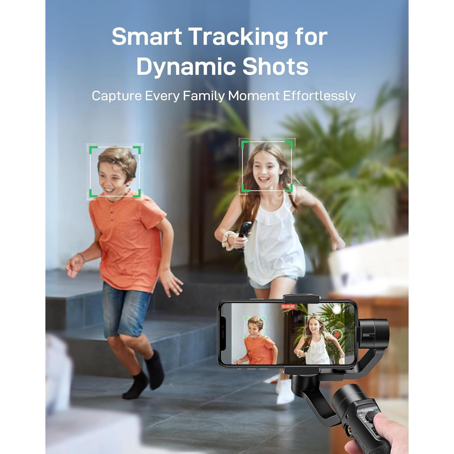 Estabilizador Gimbal Hohem iSteady Mobile+ 3 Ejes para Smartphone