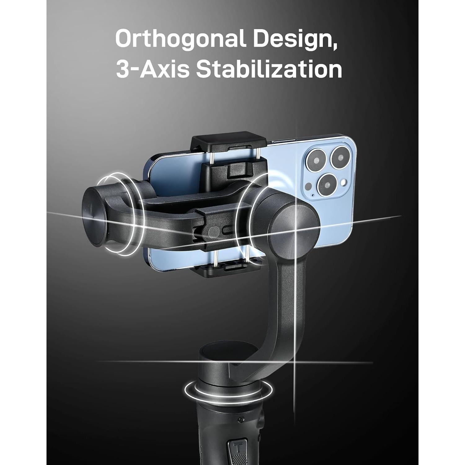 Estabilizador Gimbal Hohem iSteady Mobile+ 3 Ejes para Smartphone