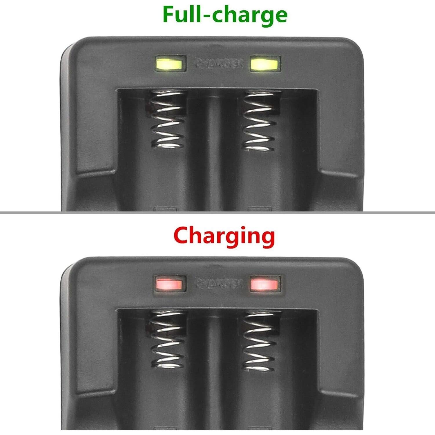 Kastar Cargador AC + 2 Baterías 2600mAh para Estabilizadores