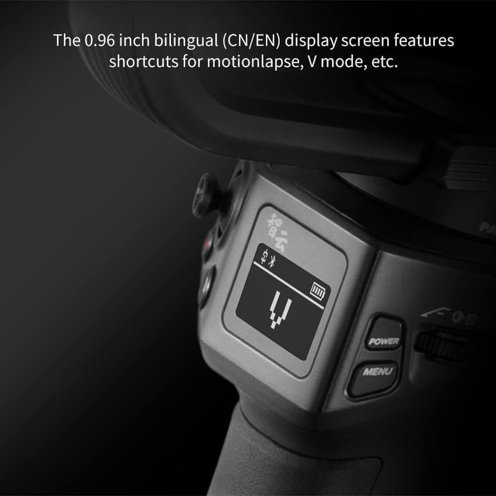 Estabilizador de Cardán Zhiyun Weebill 3S Combo para DSLR y Sin Espejo