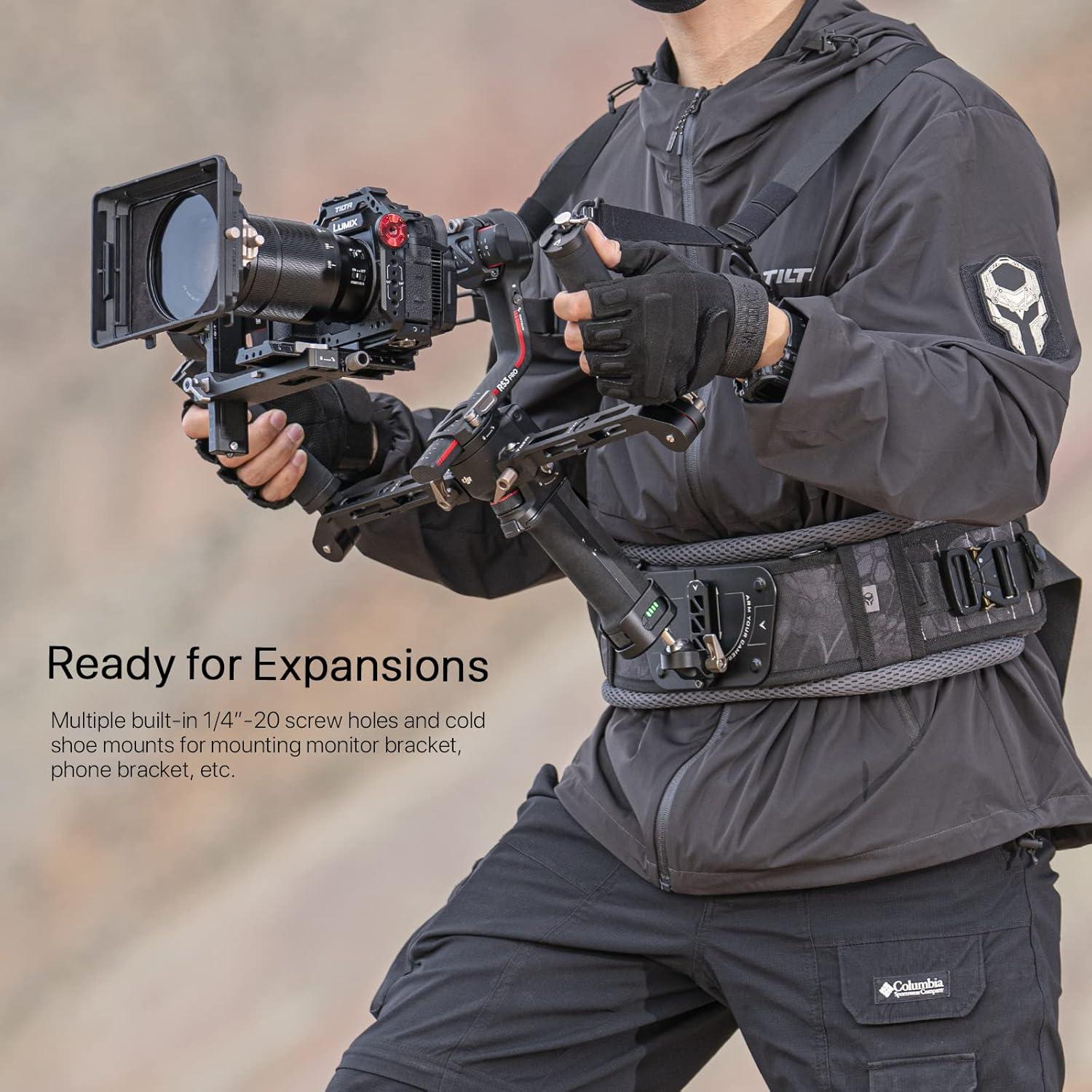 Soporte Doble Mango Ligero Tilta GSS-T04-DHB2 para DJI Ronin RS3 Pro