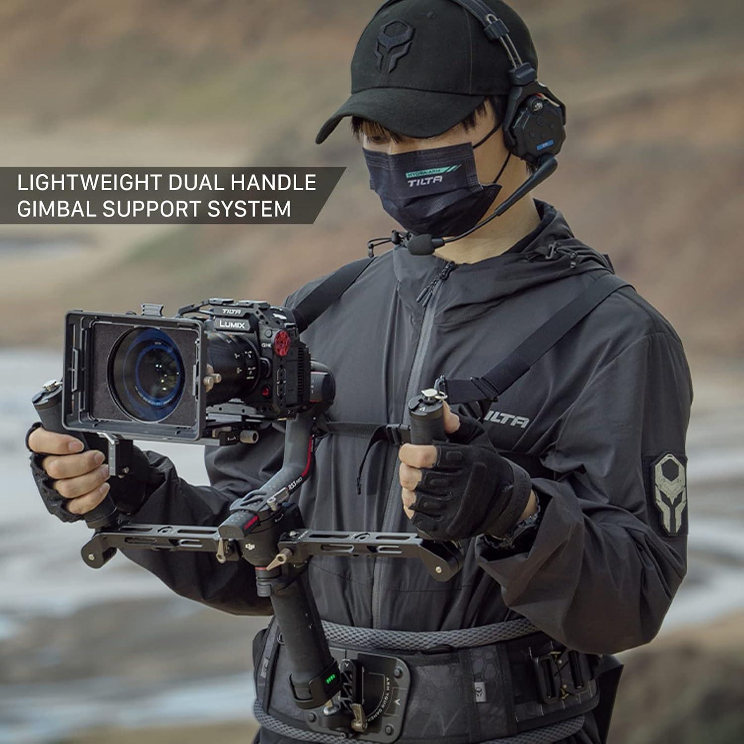 Soporte Doble Mango Ligero Tilta GSS-T04-DHB2 para DJI Ronin RS3 Pro