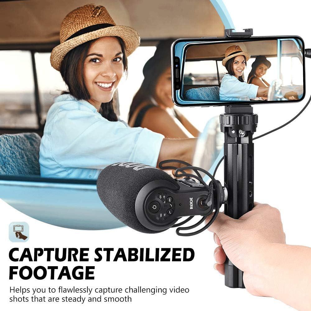 Trípode Ajustable de Metal Zeadio para Cámaras y Estabilizadores