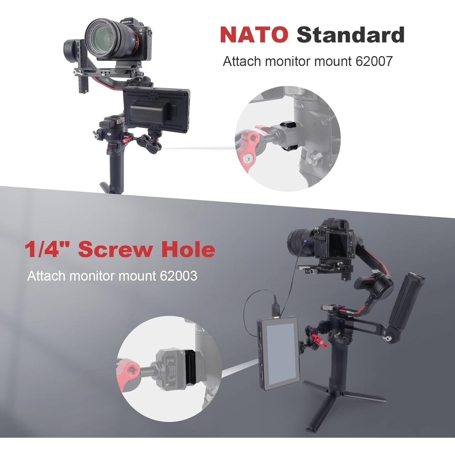 Bloque de Expansión Mechrig para DJI Ronin - Estabilizadores S/SC