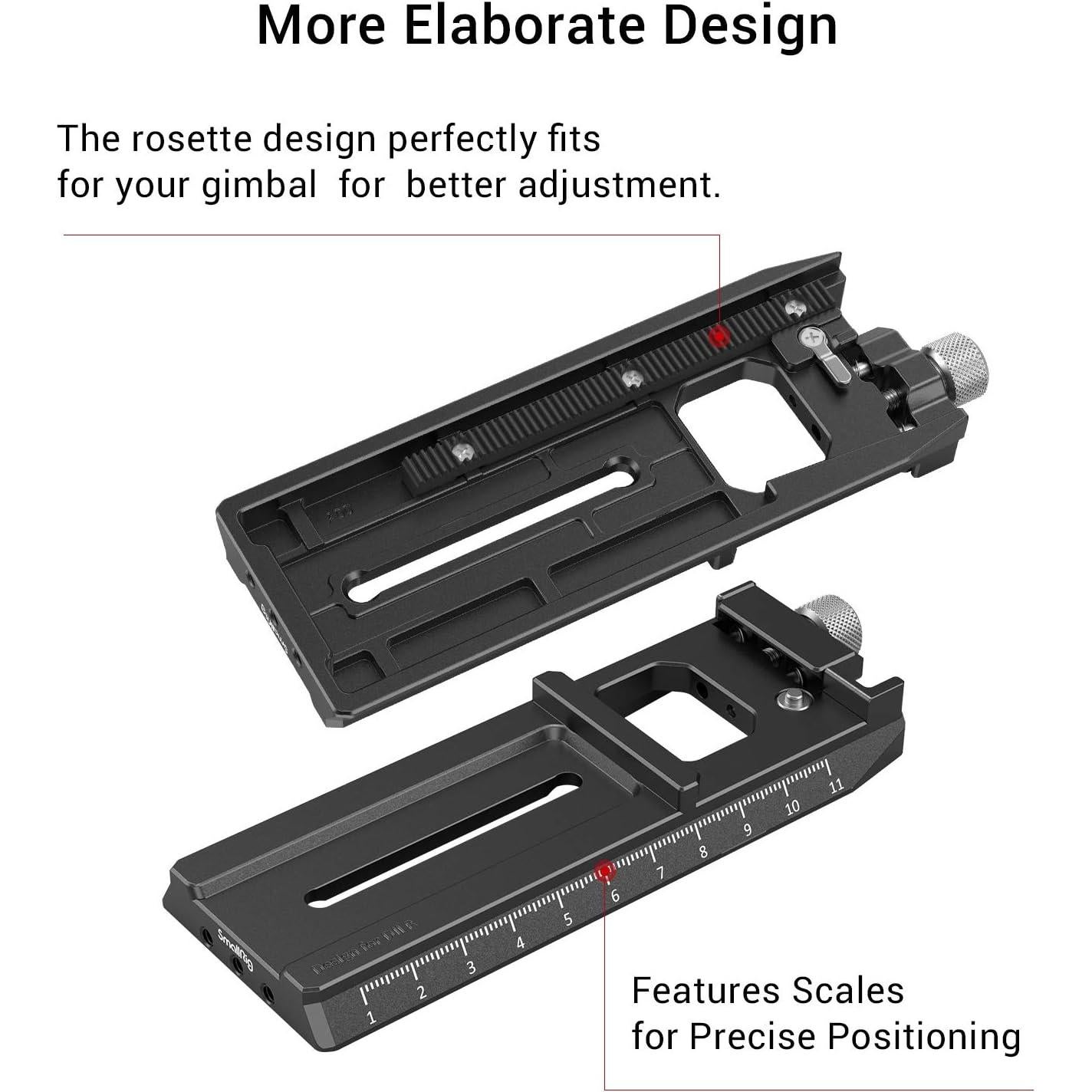 Adaptador Placa Liberación Rápida SMALLRIG 3061 para Gimbal DJI