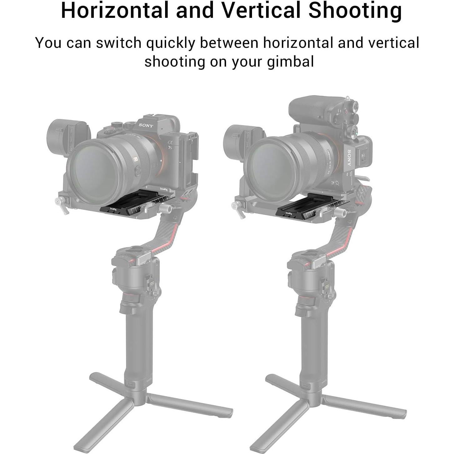 Adaptador Placa Liberación Rápida SMALLRIG 3061 para Gimbal DJI