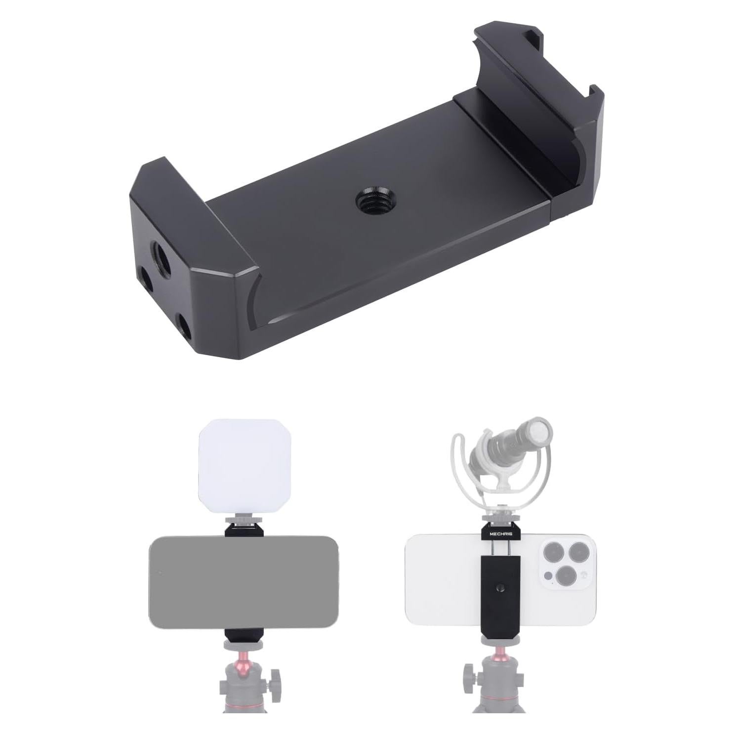 Soporte de teléfono Came-TV 84001 con zapata fría y agarre 60-80mm