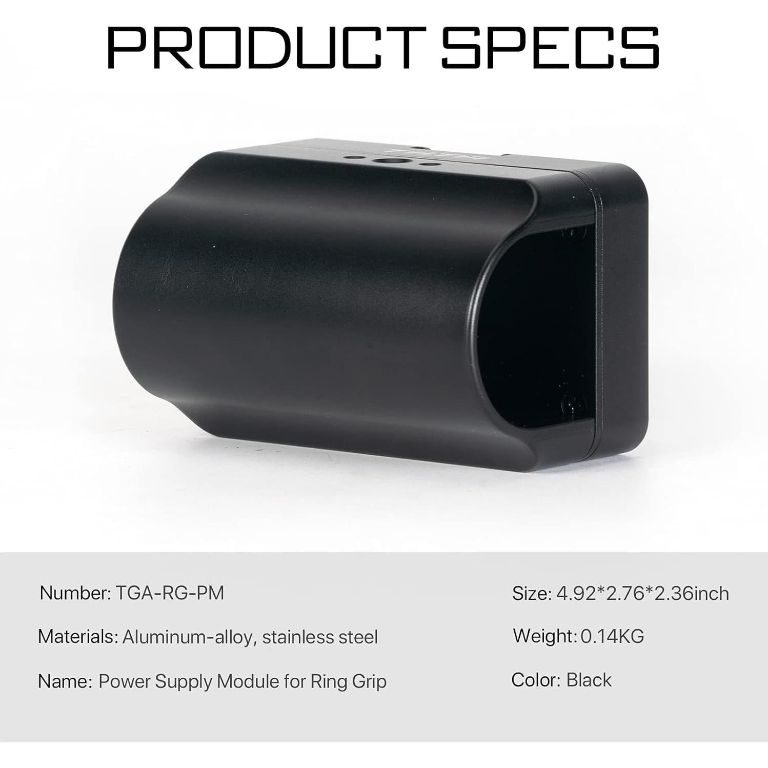 Placa de Batería V-Mount Tilta TGA-RG-V para Grip RS2/RS3 Pro