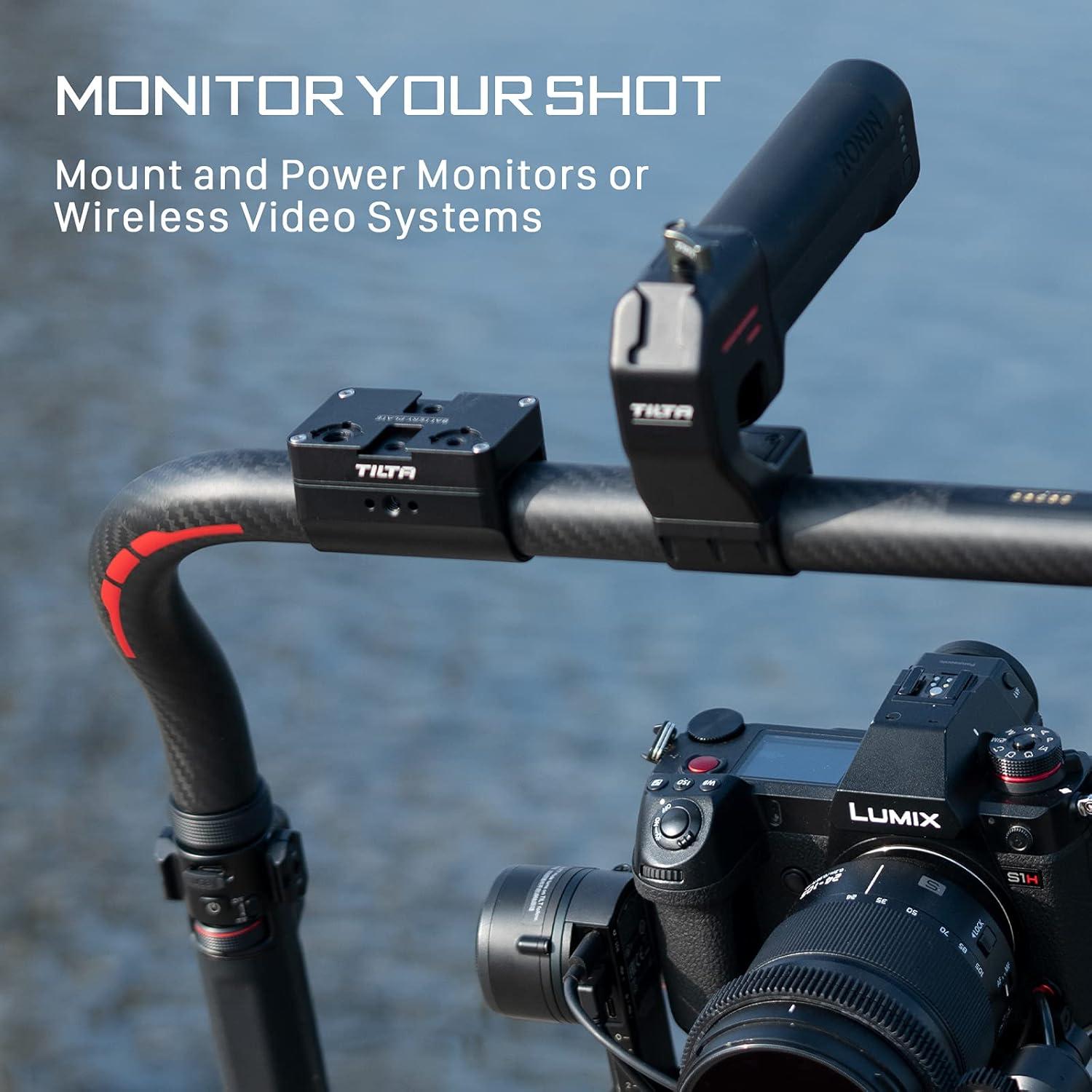 Placa de Batería V-Mount Tilta TGA-RG-V para Grip RS2/RS3 Pro