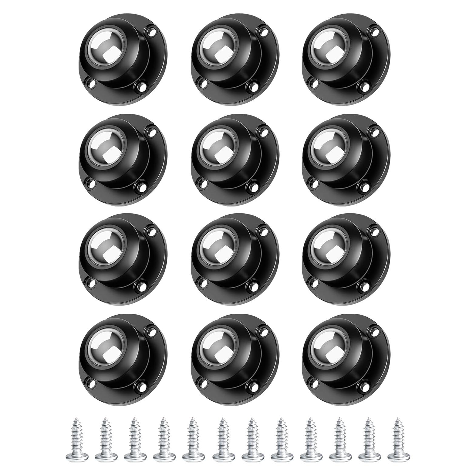 Ruedas Giratorias Cinvo 40mm para Muebles - Paquete de 12