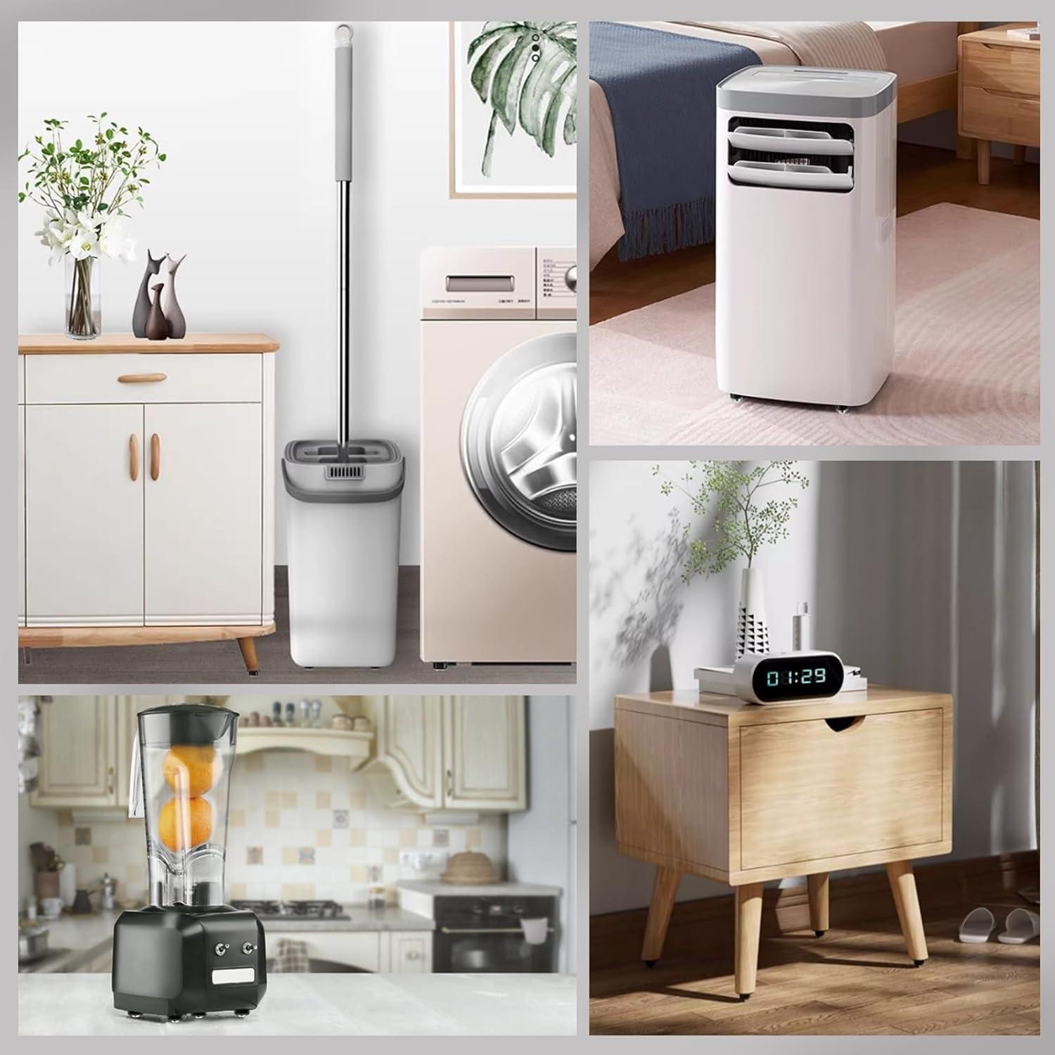 Ruedas Giratorias Cinvo 40mm para Muebles - Paquete de 12