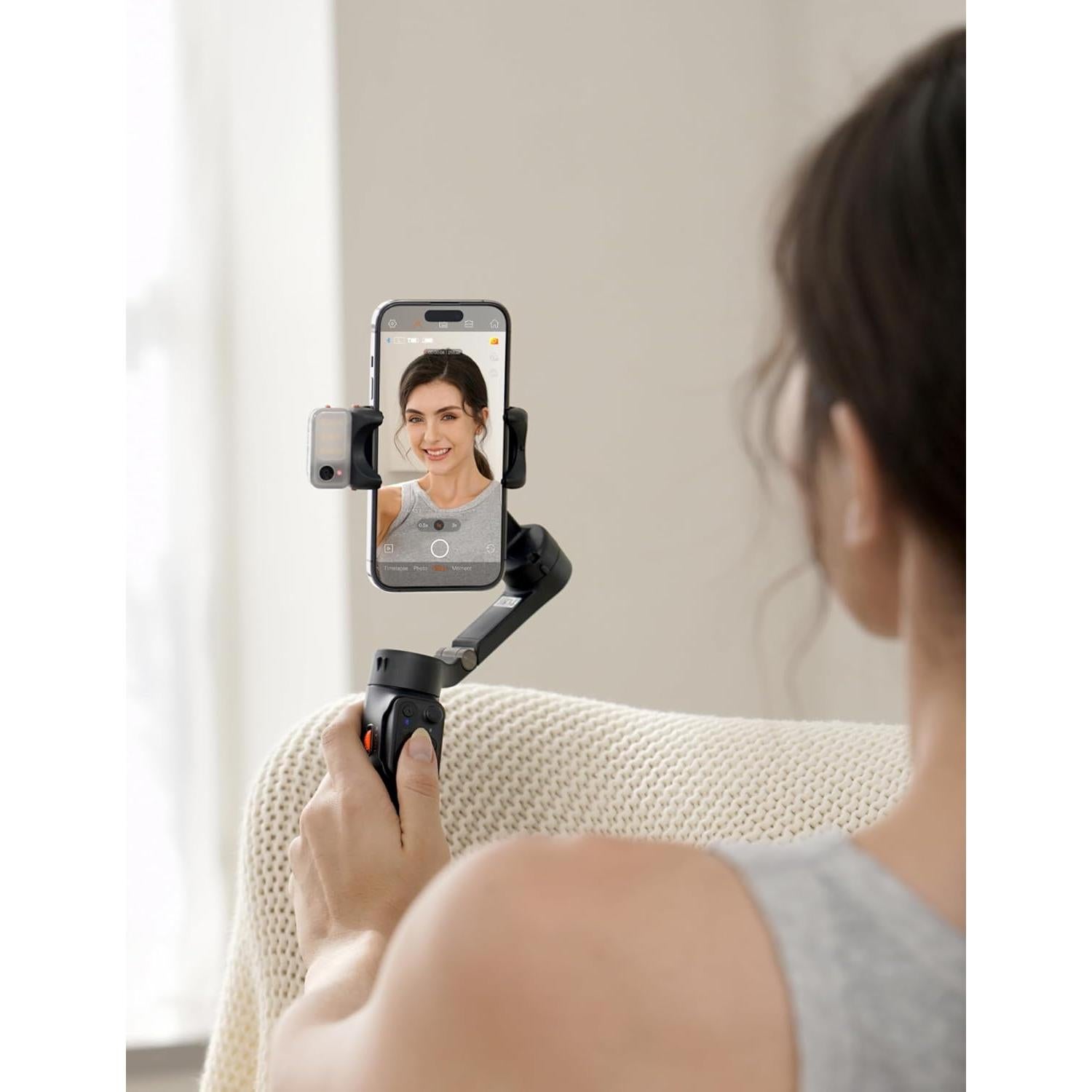 Sensor de Seguimiento AI Hohem MTK-L03 con Luz de Relleno 3 Modos