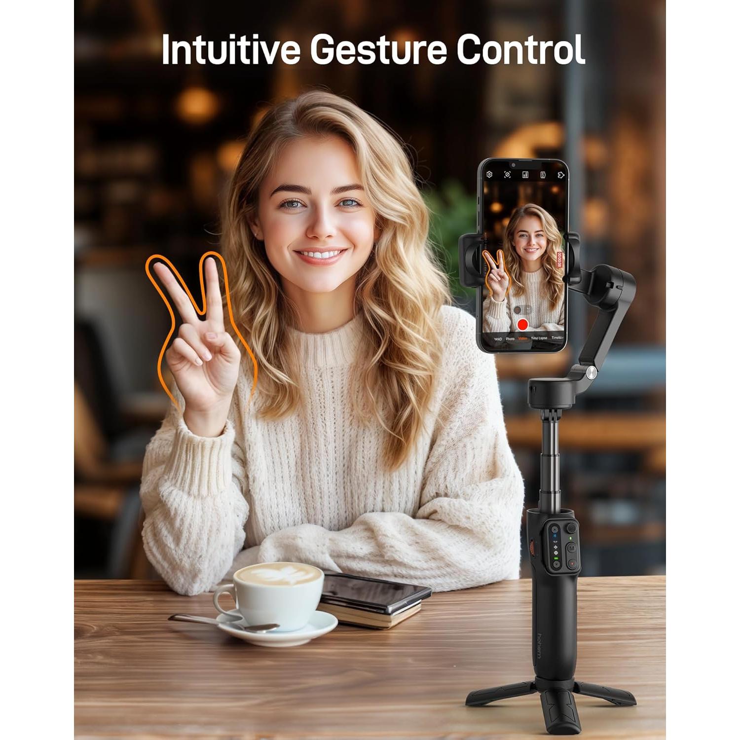 Gimbal Estabilizador Hohem iSteady X3SE Plus para Smartphone