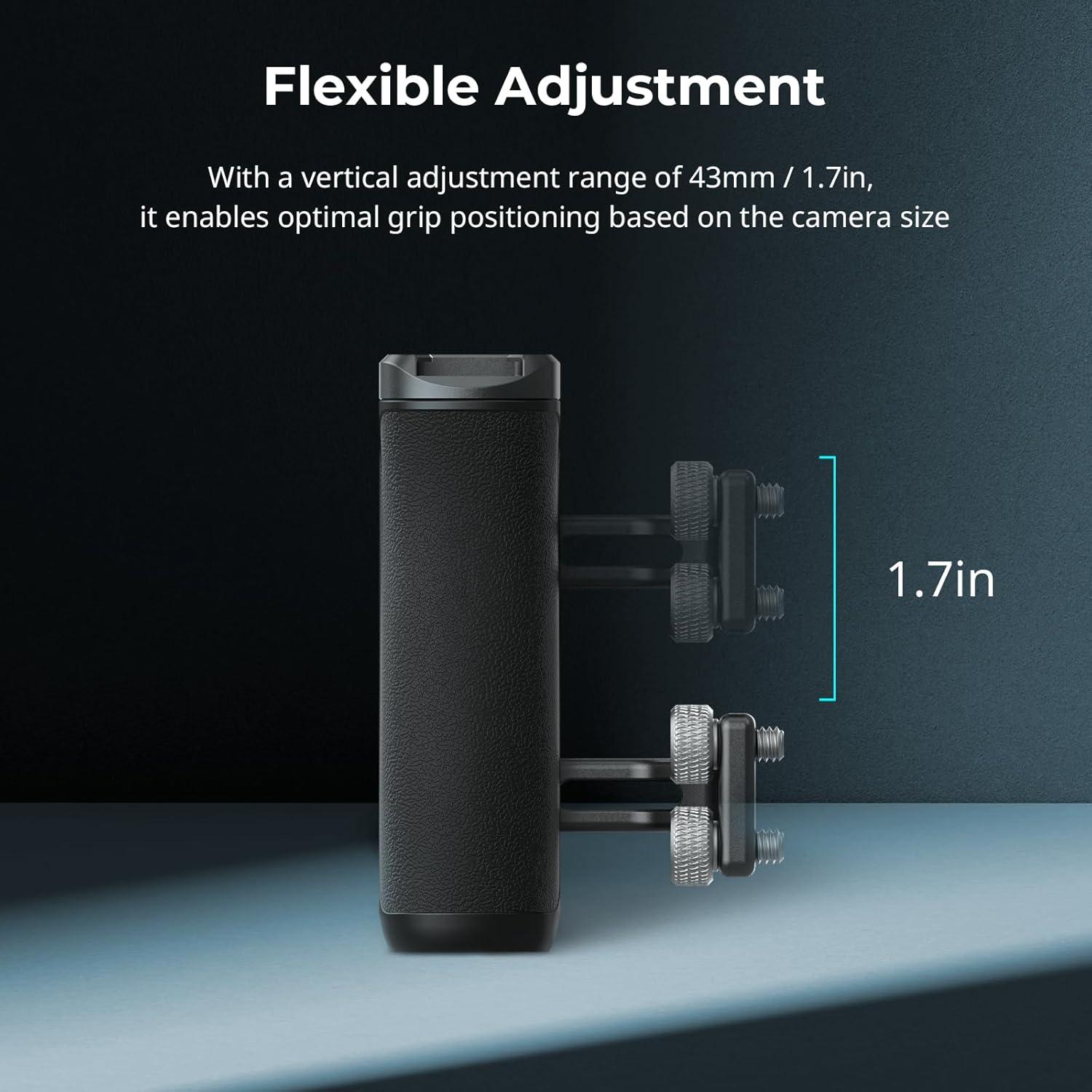 Mango Lateral Mini SmallRig 4756 Ajustable 155g con Tornillos