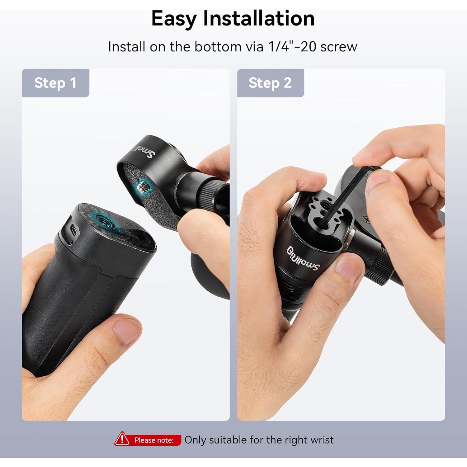 Soporte de Muñeca SmallRig 4248 para DJI RS 4/RS 3 Pro