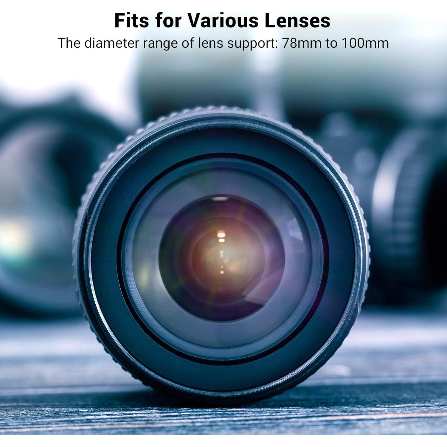 Soporte de Lente Ajustable SMALLRIG 2727 para Varillas 15mm