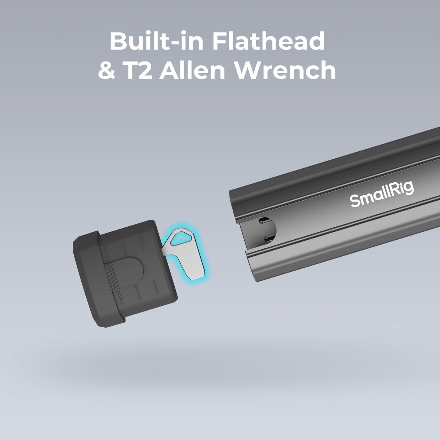 Mango Lateral Rotatable SmallRig 4842 para Smartphones QR