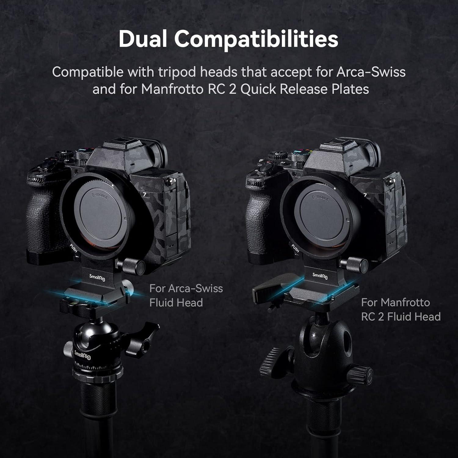 Placa de Montaje Rotatable SmallRig 4148 para Sony Alpha 7R V/7 IV/7S III