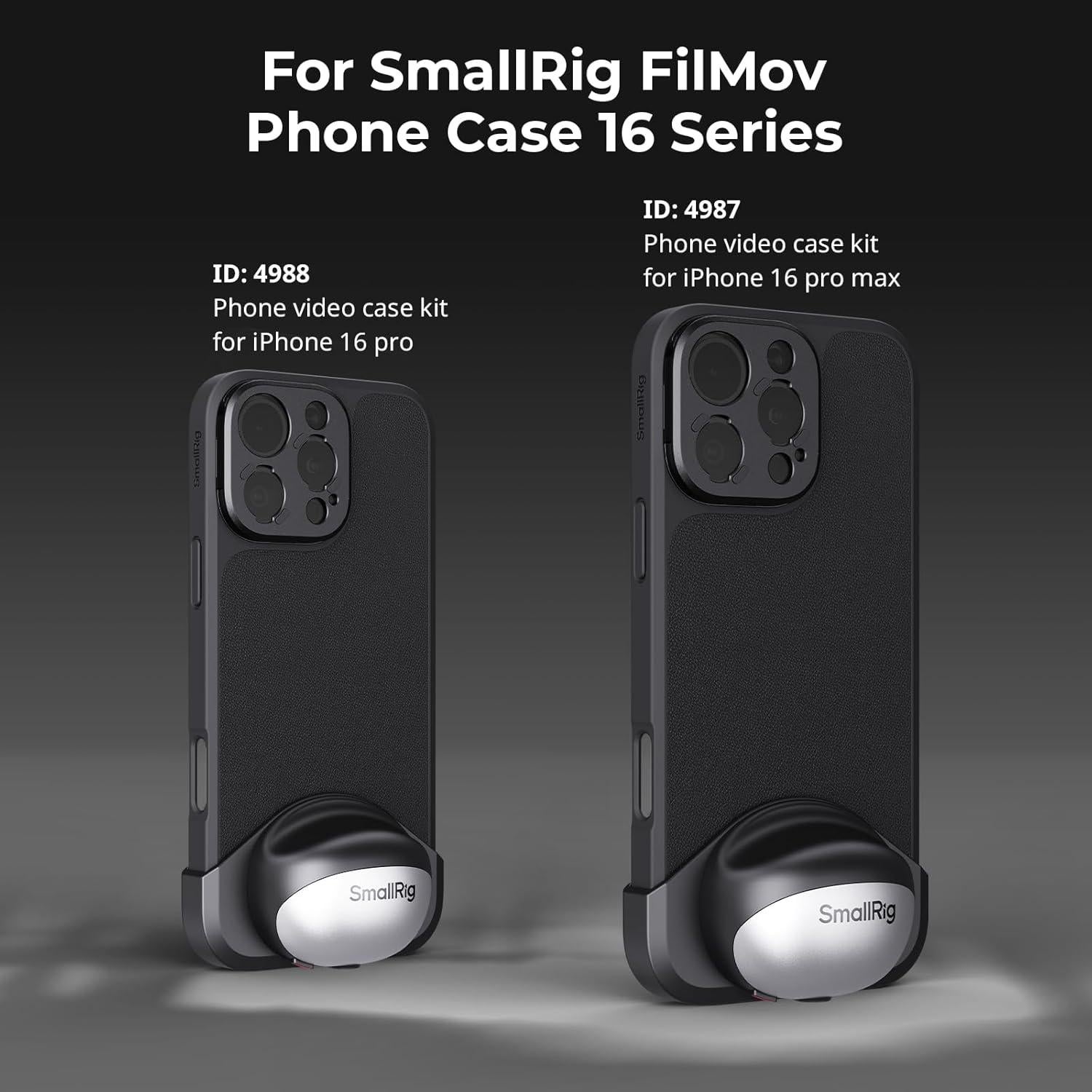 Adaptador de Filtro Magnético 67mm SmallRig 4993 para iPhone 16