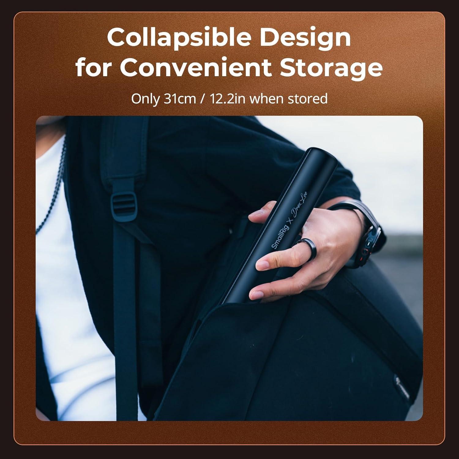 Trípode Selfie Stick SmallRig ST30 Lite 147 cm con Control Remoto