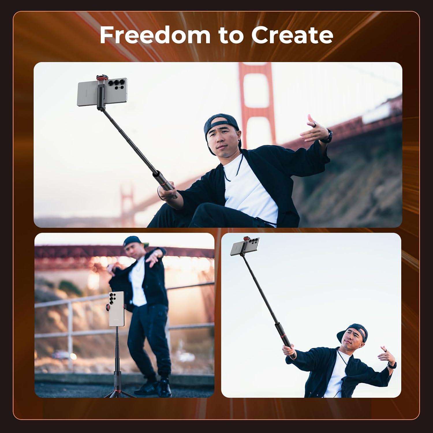 Trípode Selfie Stick SmallRig ST30 Lite 147 cm con Control Remoto