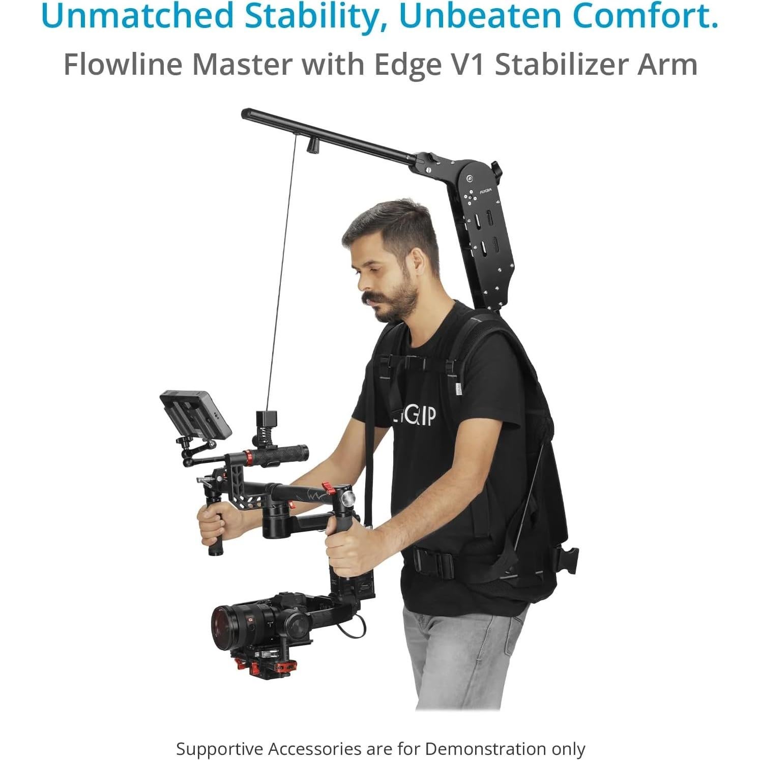 Flycam Flowline Master con Chaleco y Brazo Edge V1 4-12kg