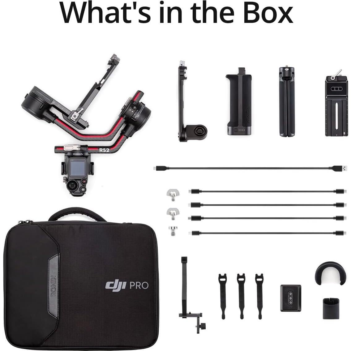 Estabilizador DJI RS 2 para Cámaras DSLR y Sin Espejo - 4.5 kg