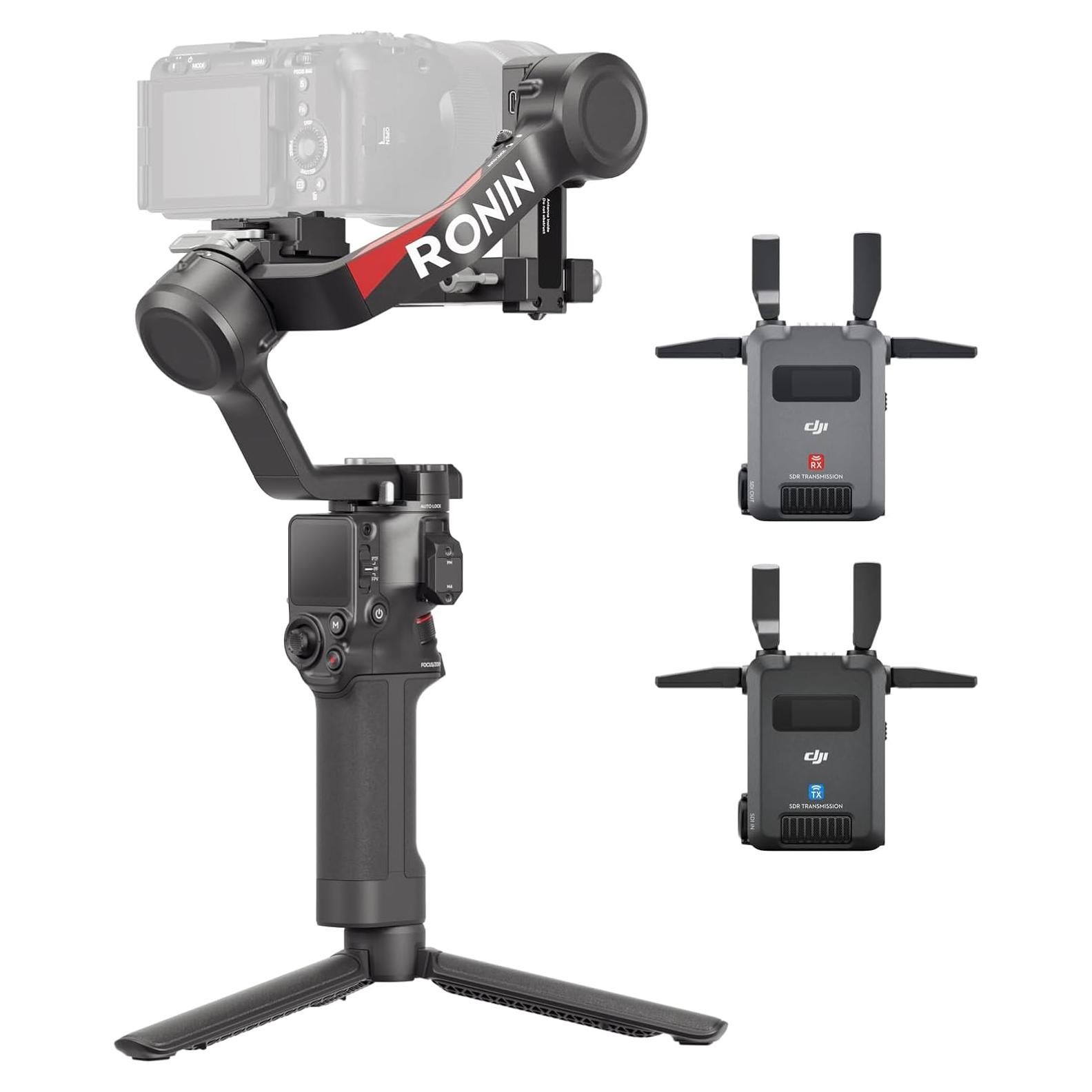 Estabilizador DJI RS 4 3 ejes para cámaras DSLR y sin espejo