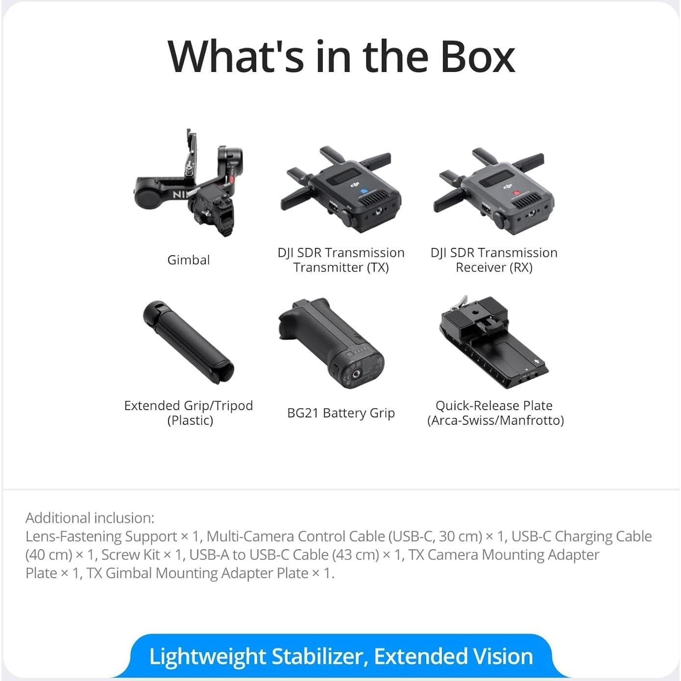 Estabilizador DJI RS 4 3 ejes para cámaras DSLR y sin espejo