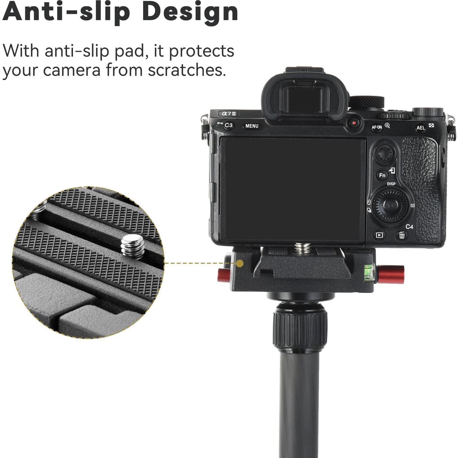 Placa de Liberación Rápida UTEBIT P200 para Cámara - Aluminio