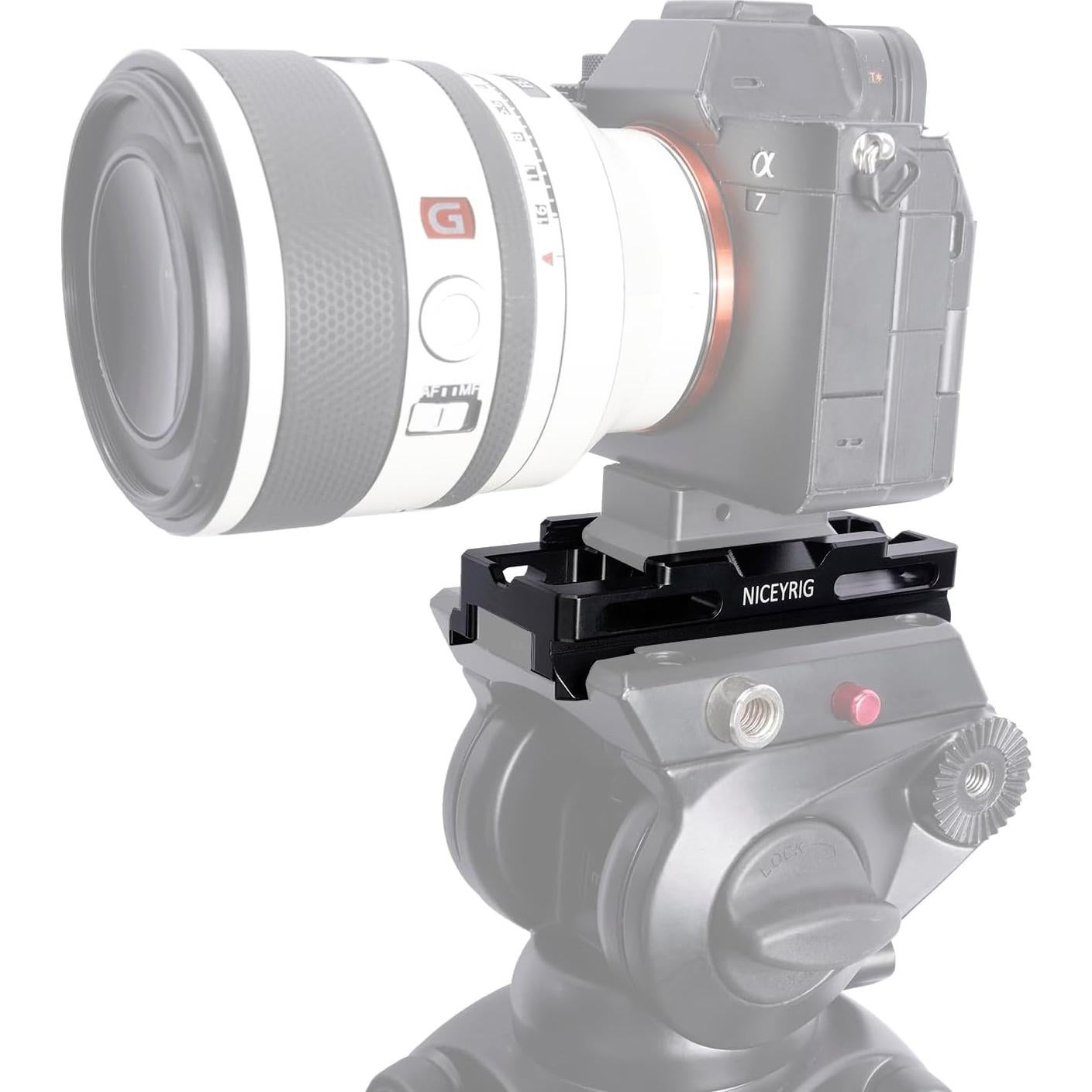 Placa de Liberación Rápida NICEYRIG para Manfrotto y Arca-Swiss